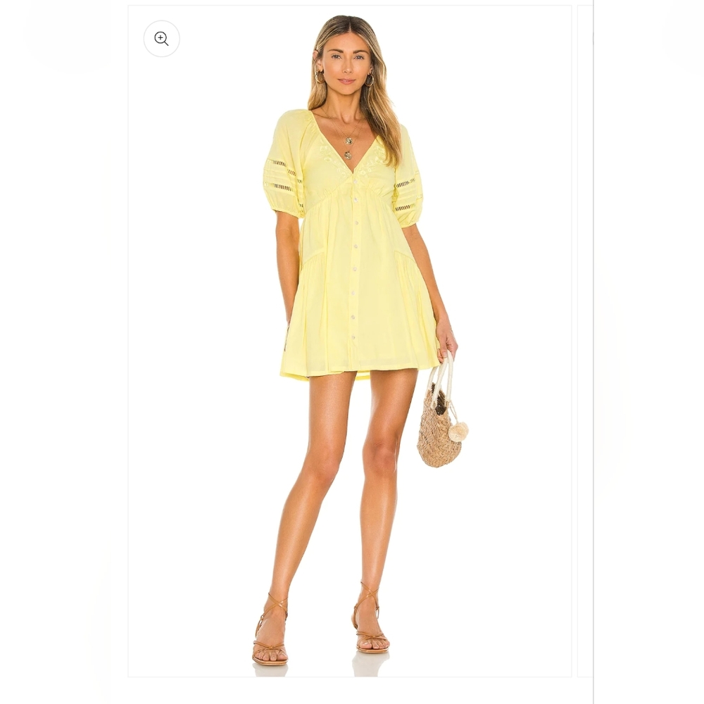 Ciceli Embroidered Dress TULAROSA